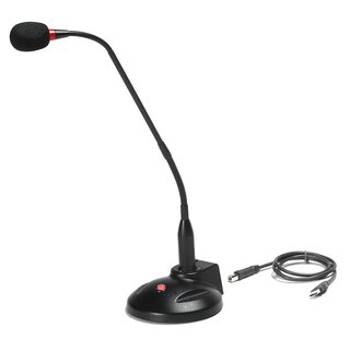 Schwanenhals USB-Tischmikrofon Uni-Directional mit Geräuschunterdrückung GN-USB 2