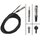 Schwanenhals Tisch- Richtmikrofon Uni-Directional GN-1 mit 3,5mm Mono-Klinkenstecker