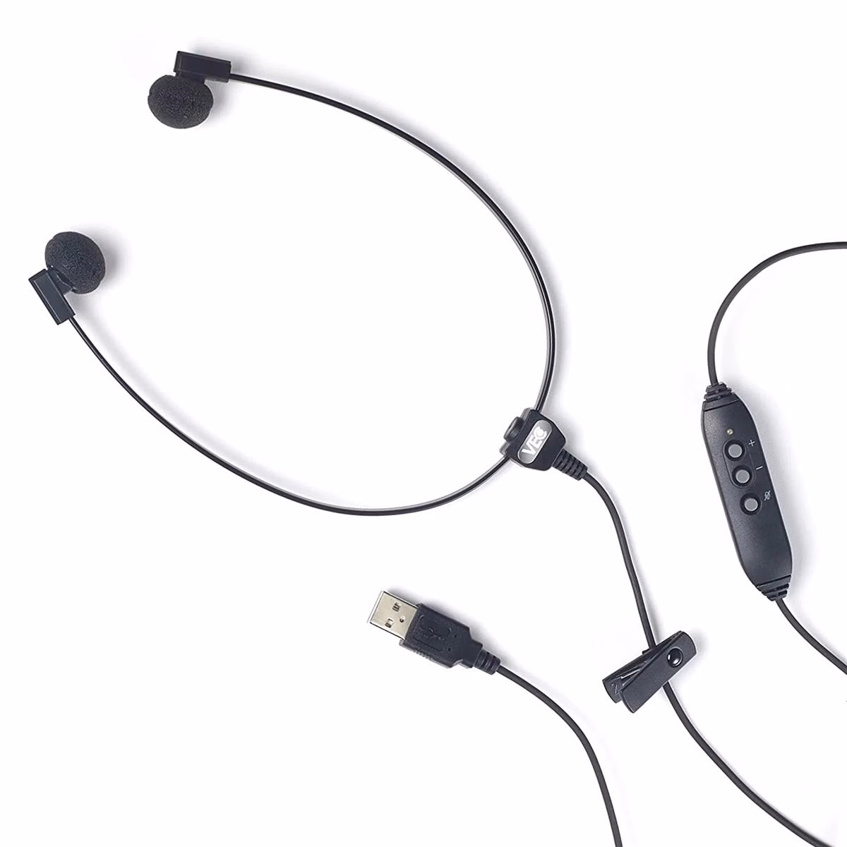Spectra TCU USB-Stereo-Headset mit Mikrofon – Produktansicht